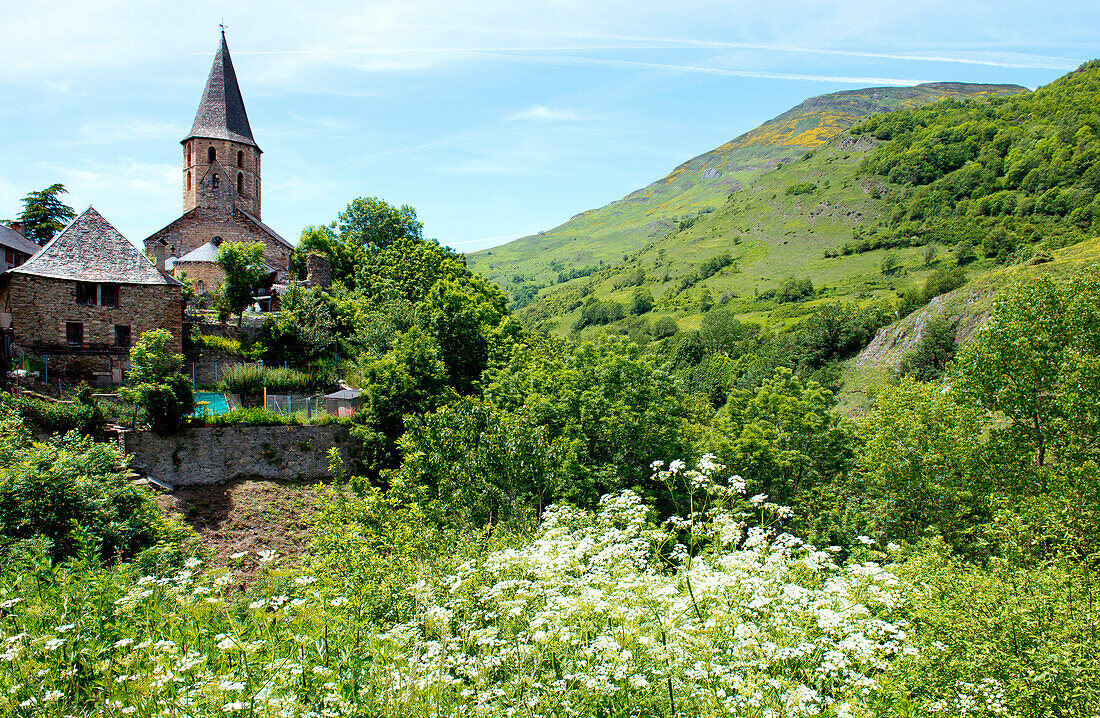 The church in Salardu is considered the most beautiful in the Val d'Aran