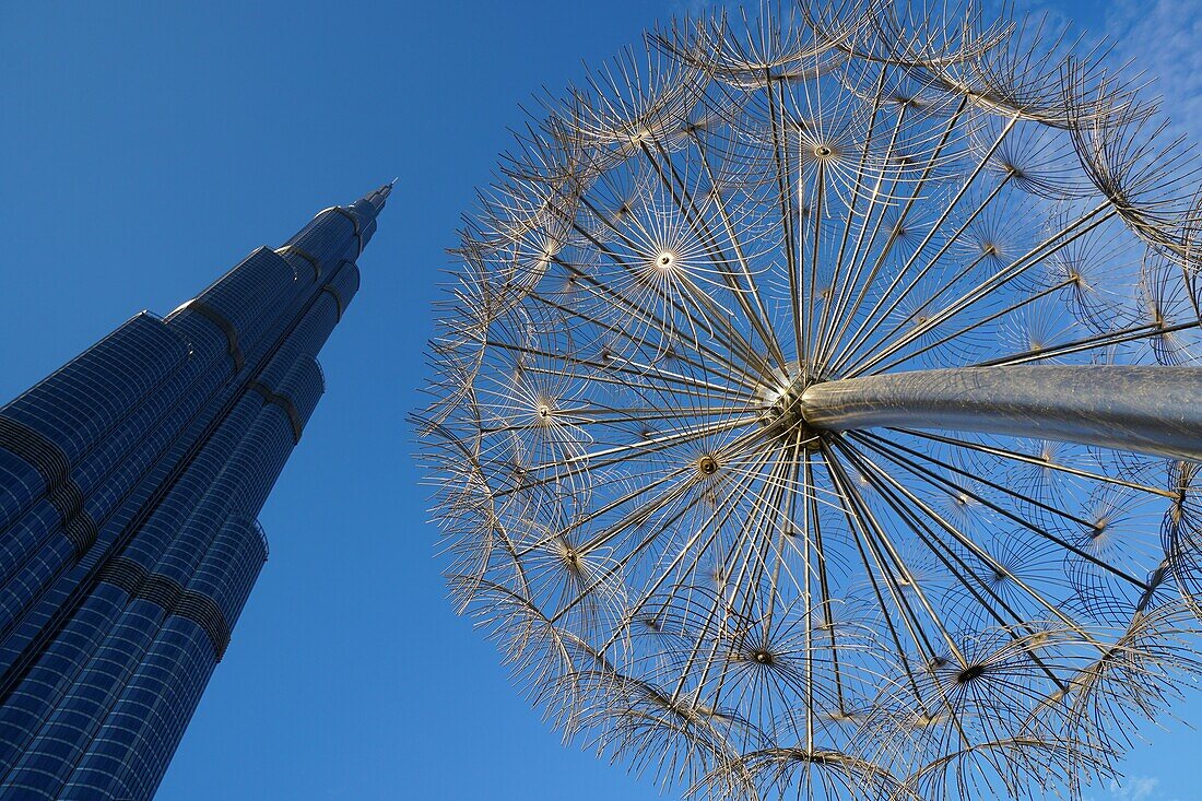 Burj Khalifa, Downtown, Dubai, VAE, Vereinigte Arabische Emirate