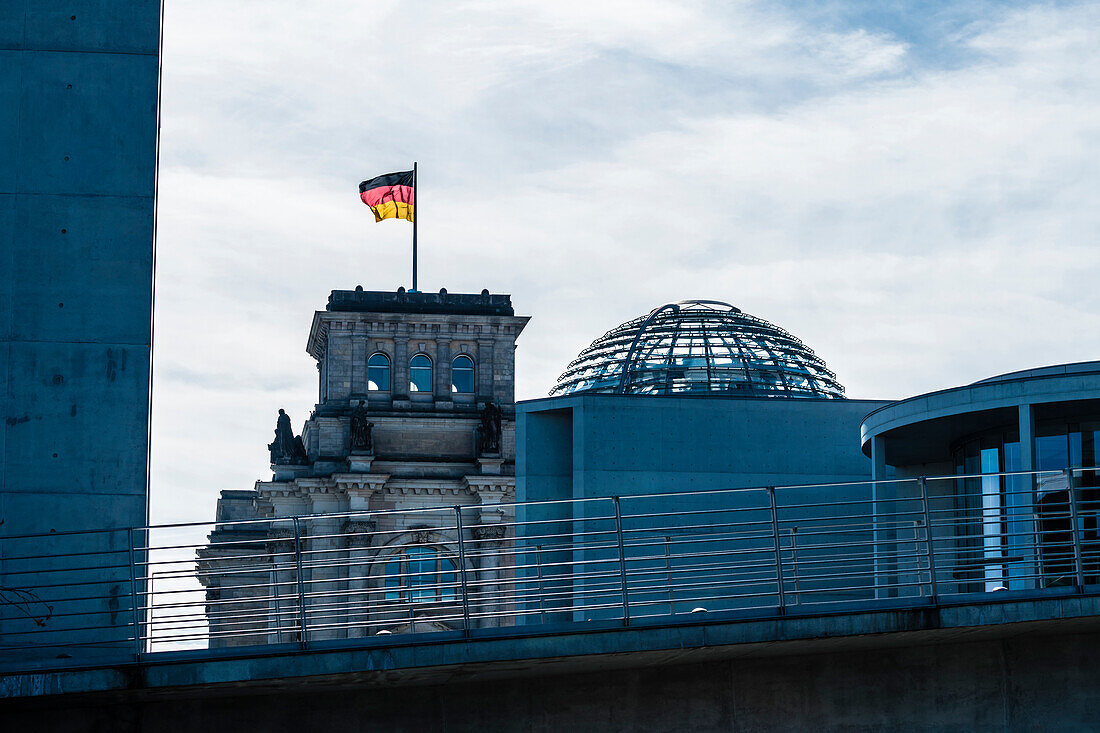 Glaskuppel, Reichstag, Bundestag, Berlin, Deutschland