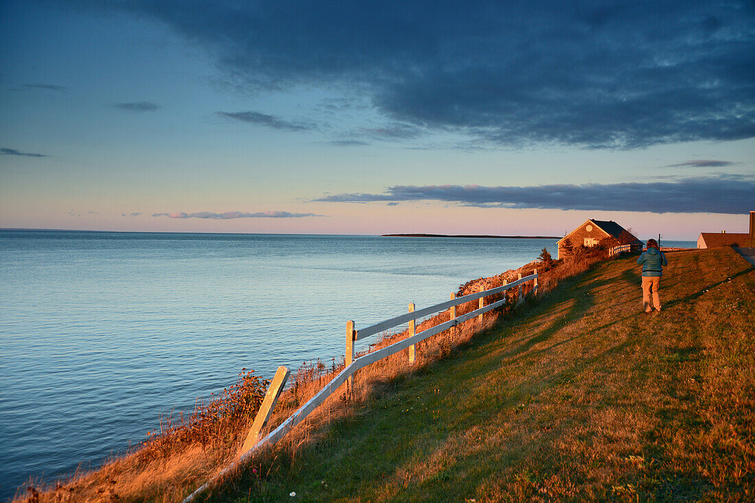 Near Caraquet at Gulf of St. Lawrence, New Brunswick, Canada