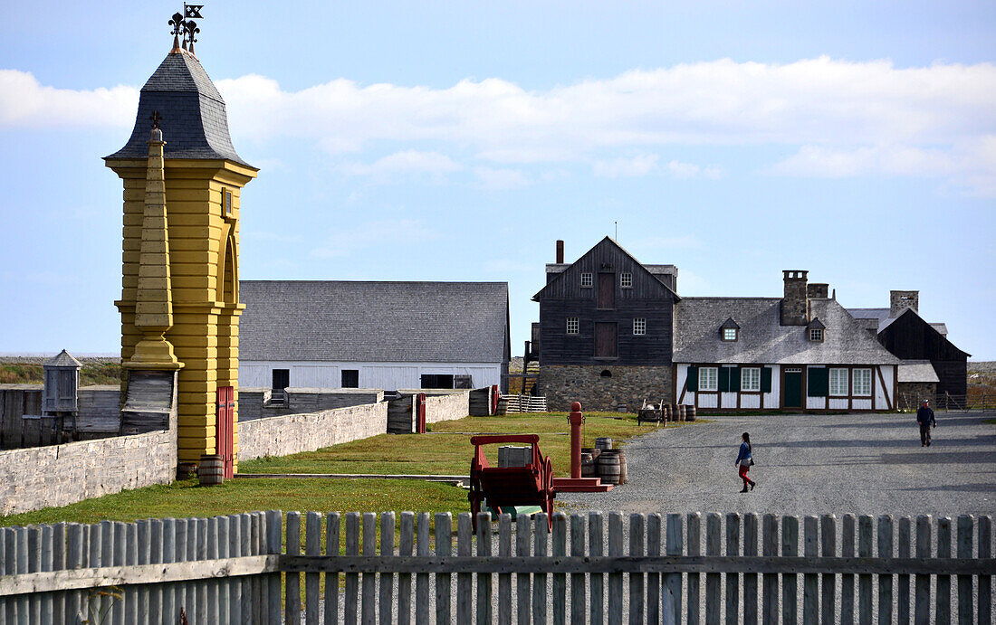 Fortress of Louisbourg, Atlantic Coast, Nova Scotia, Ost Kanada