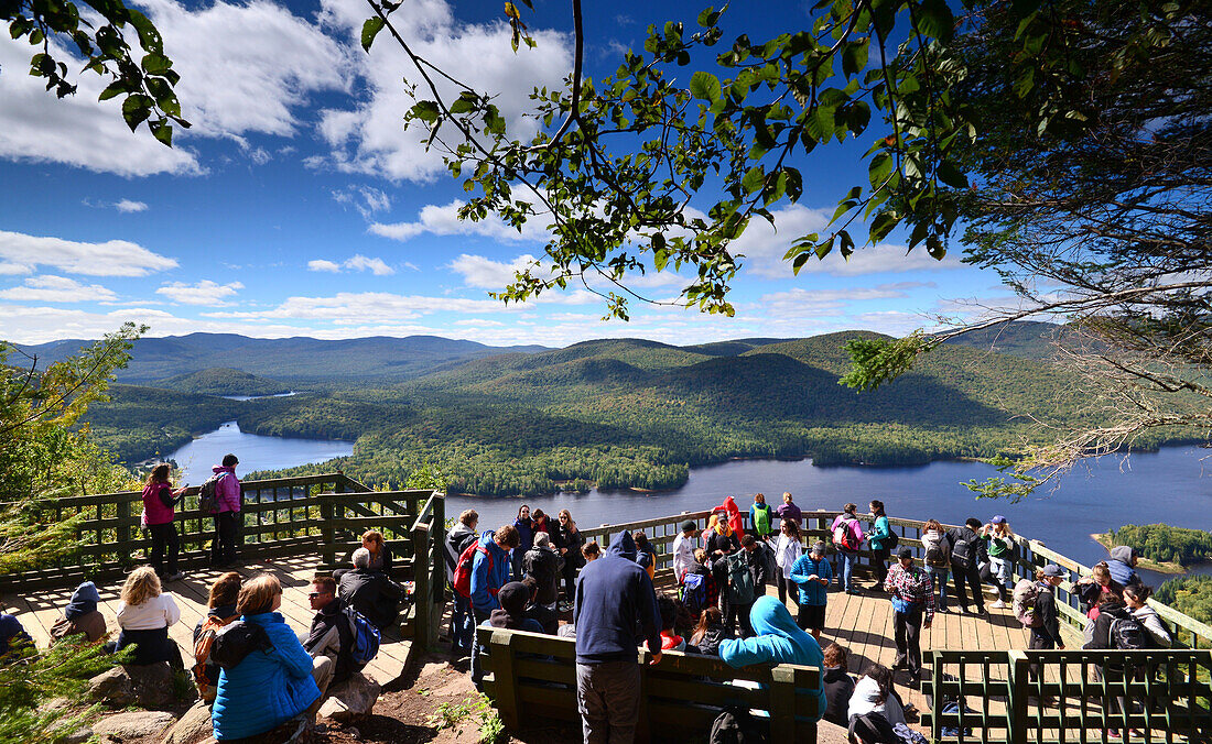 im Mont Tremblant Parc National, Quebec, Ost Kanada