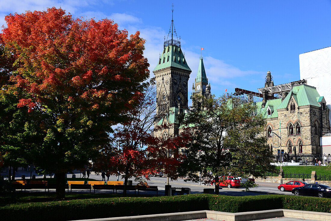 Peace tower of the Parlament Building, Ottawa, Ontario, Canada