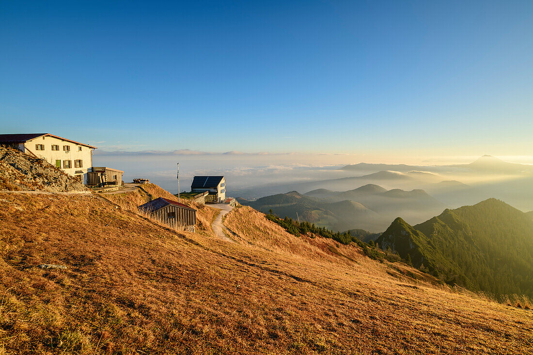 Hochfellnhaus, Hochfelln, Chiemgauer Alpen, Oberbayern, Bayern, Deutschland