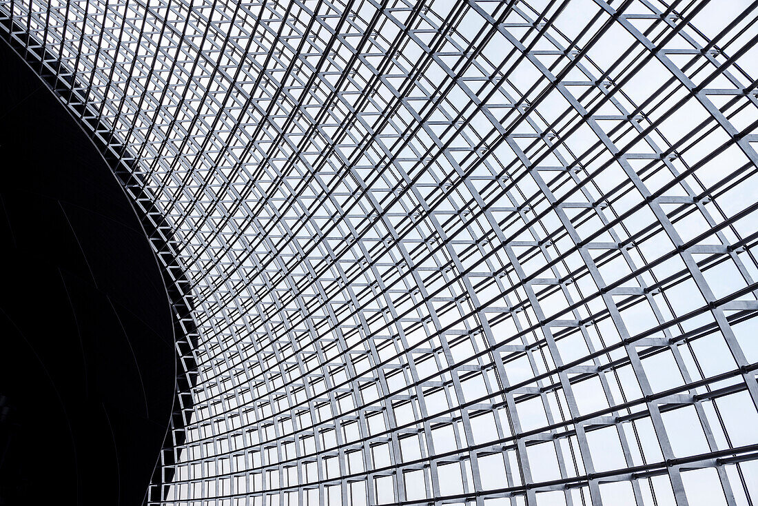 interior architeture of National Centre for the Performing Arts, National Grand Theatre, Beijing, China, Asia, Architect Paul Andreu