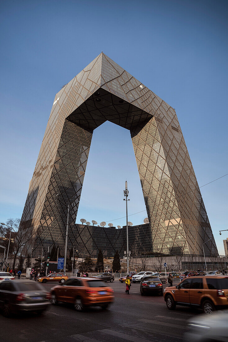 new CCTV (China Central Television) Headquarters, Beijing, China, Asia