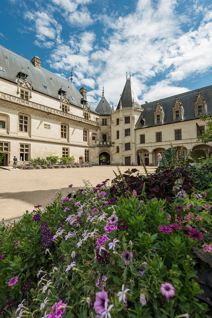 Schloss Chaumont, Château de Chaumont, Chaumont-sur-Loire, Loire, Département Loir-et-Cher, Frankreich