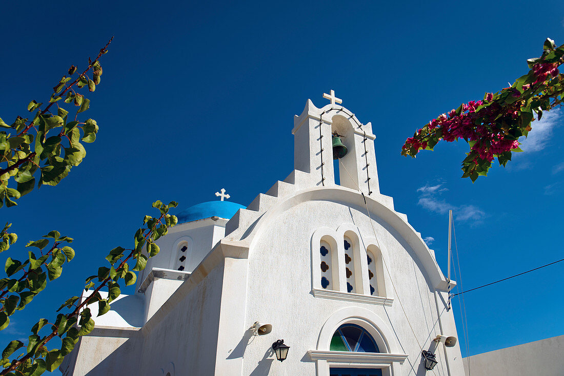 Traditionelle Kirche auf der Insel Paros, Griechenland