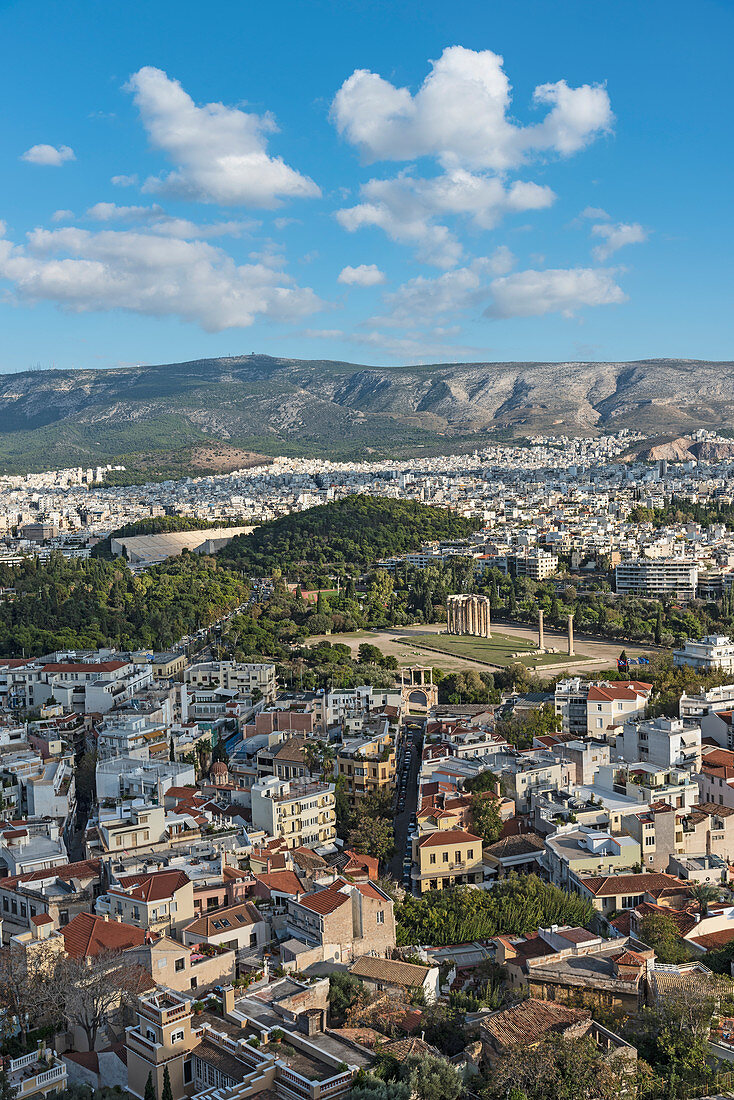 Stadtbild von Athen, Griechenland