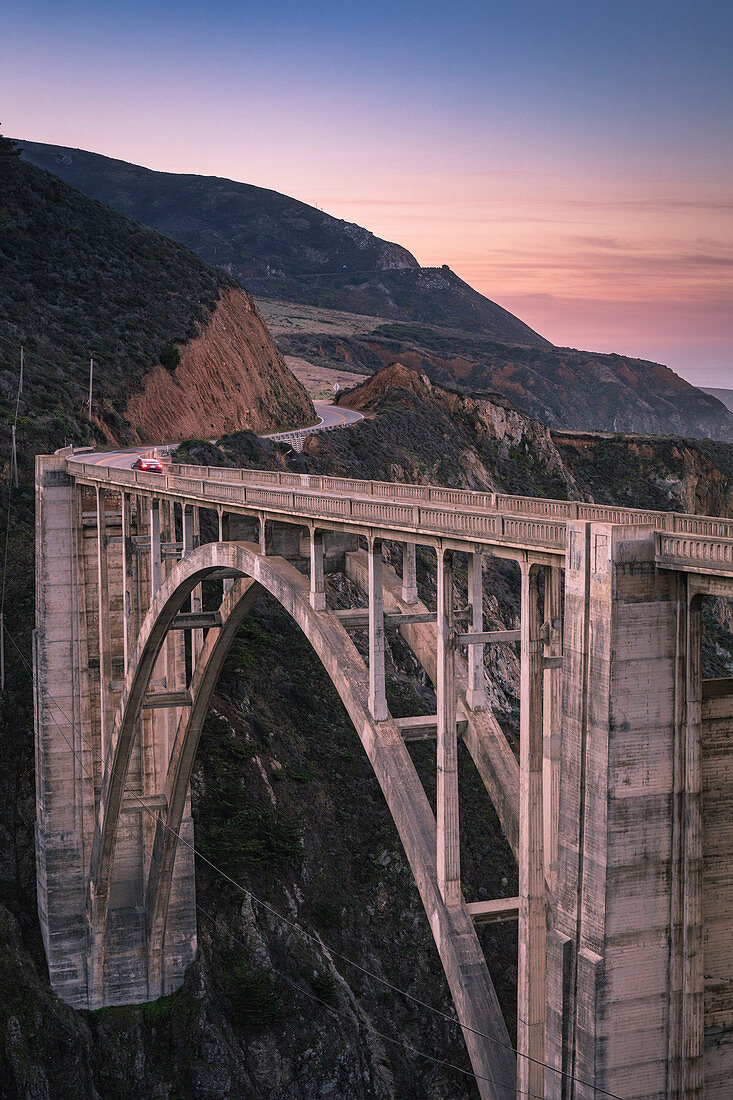 Paxific coast Highway in Monterey southern region, Northern California, USA