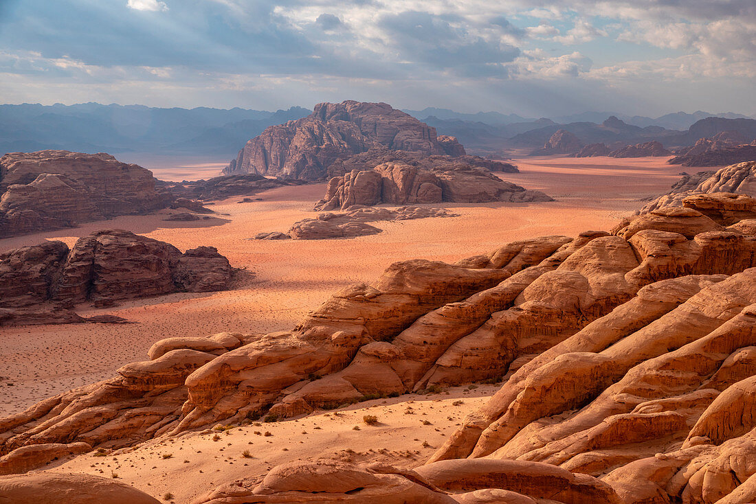 Wadi rum desert, south Jordan, Middle east, Asia