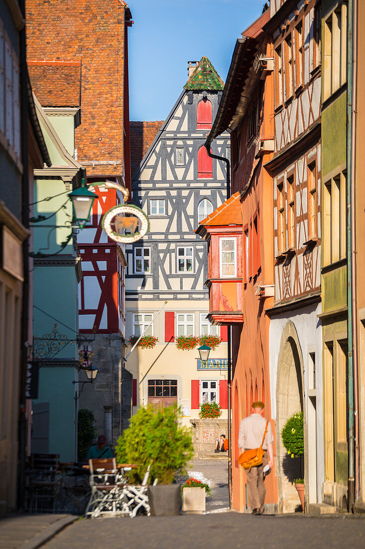 Rothenburg ob der Tauber, Bayern, Deutschland