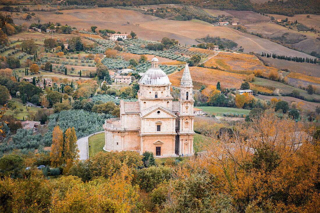 St. Biagio Church, Montepulciano, Siena province, Tuscany, Italy