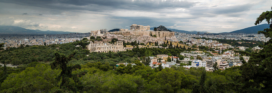 Die Akropolis und der Parthenon, Athen, Griechenland