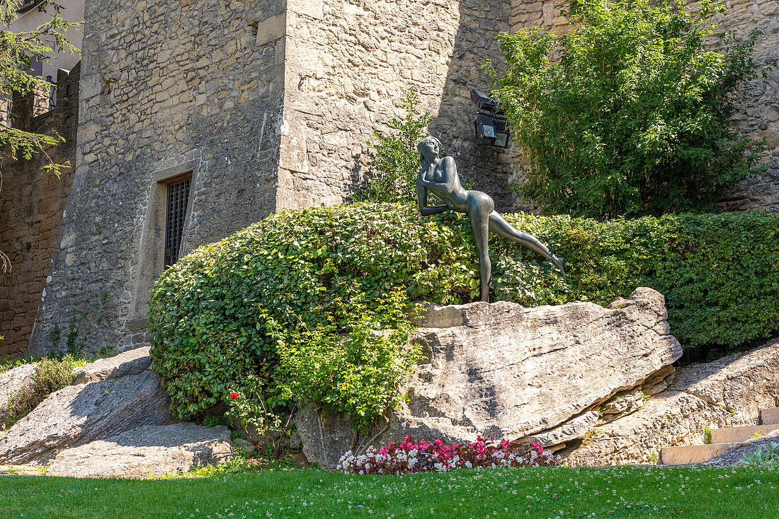 City of San Marino. Republic of San Marino, Europe.