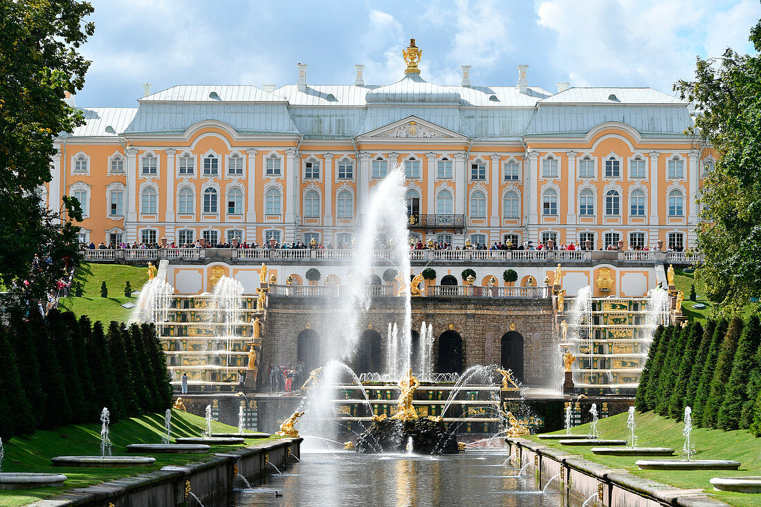 Peterhof Palast, St Petersburg, Russland
