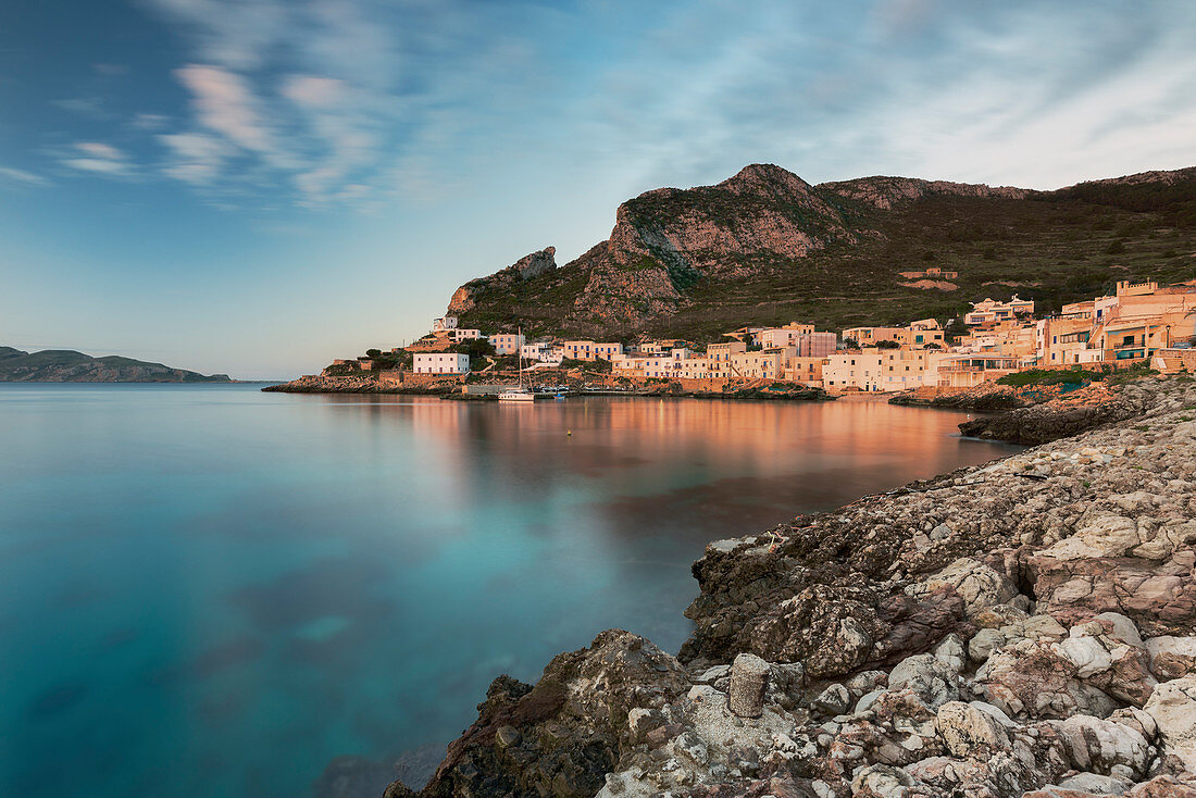 Levanzo island, Aegadian Islands, province of Trapani, Sicily, Italy