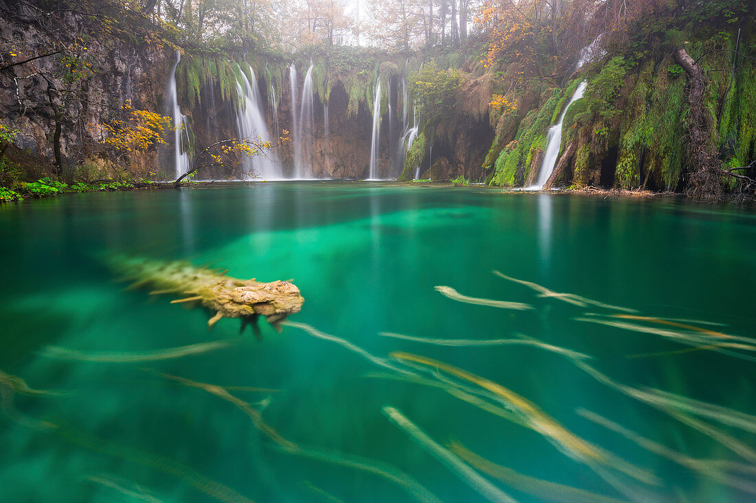 Plitvice, Nationalpark Plitvicka jezera, Lika und Segna-Region, Karlovac-Region, Kroatien, Osteuropa