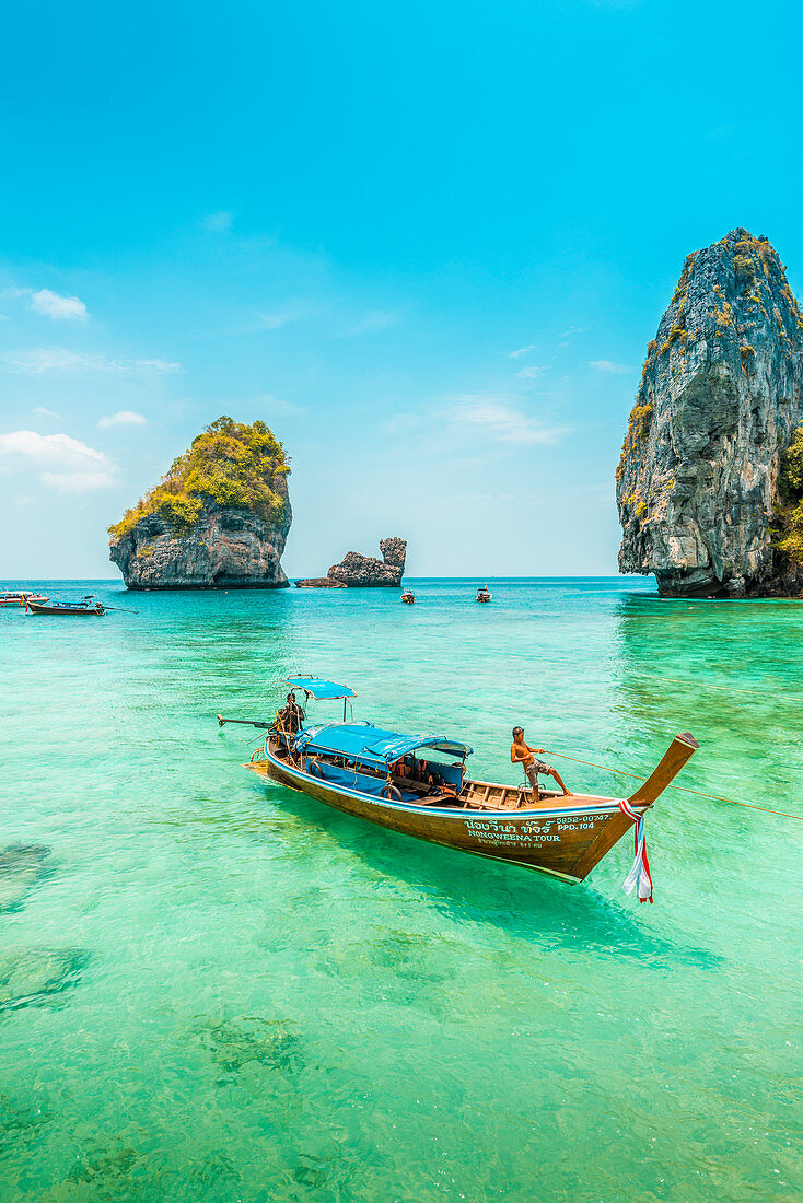 Ao Nui (Nui Beach), Ko Phi Phi Don, Krabi Province, Thailand.