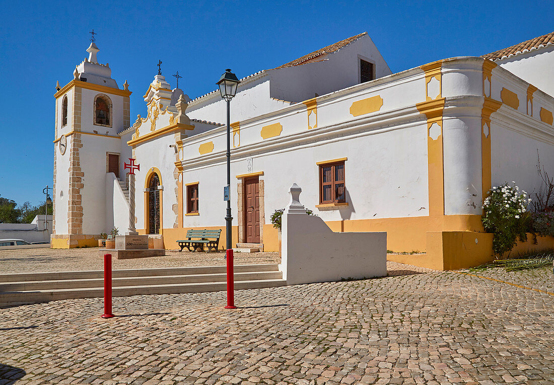 Kirche Igreja Matriz de Alvor, Alvor bei Portimao, Distrikt Faro, Region Algarve, Portugal, Europa