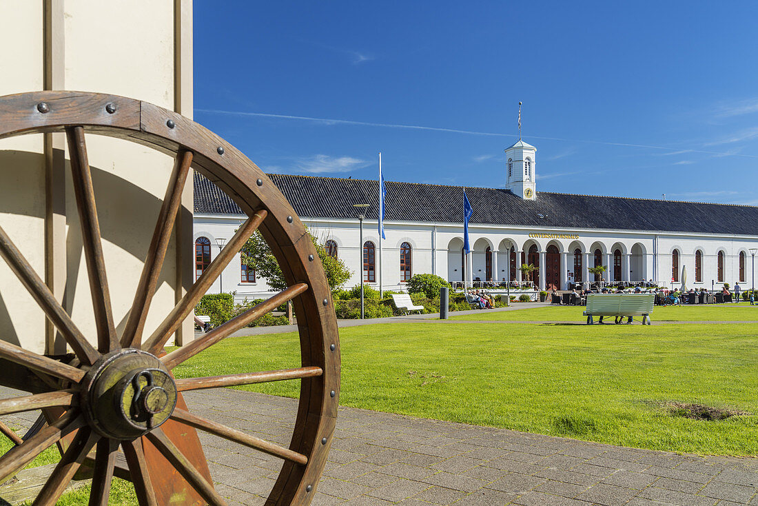 Kurhaus auf der Insel Norderney, Ostfriesland, Niedersachsen, Norddeutschland, Deutschland, Europa