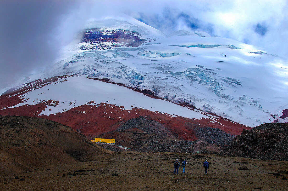 Ecuador slopes CotoPaxi Vulcano