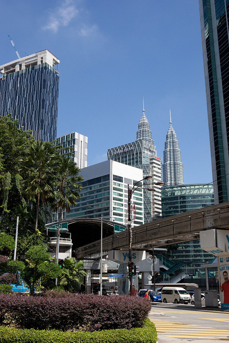 Downtown Kuala Lumpur, Petronas Towers, Kuala Lumpur, Malysia