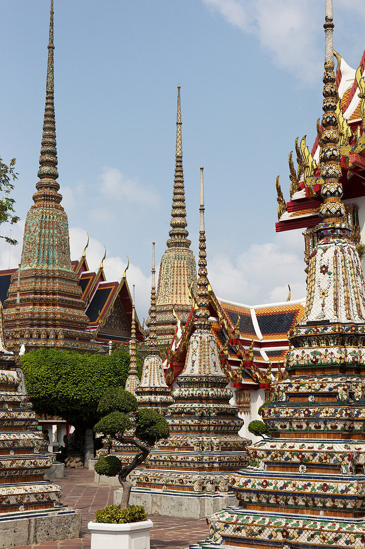 Wat Pho am Chao Phraya, Bangkok, Thailand