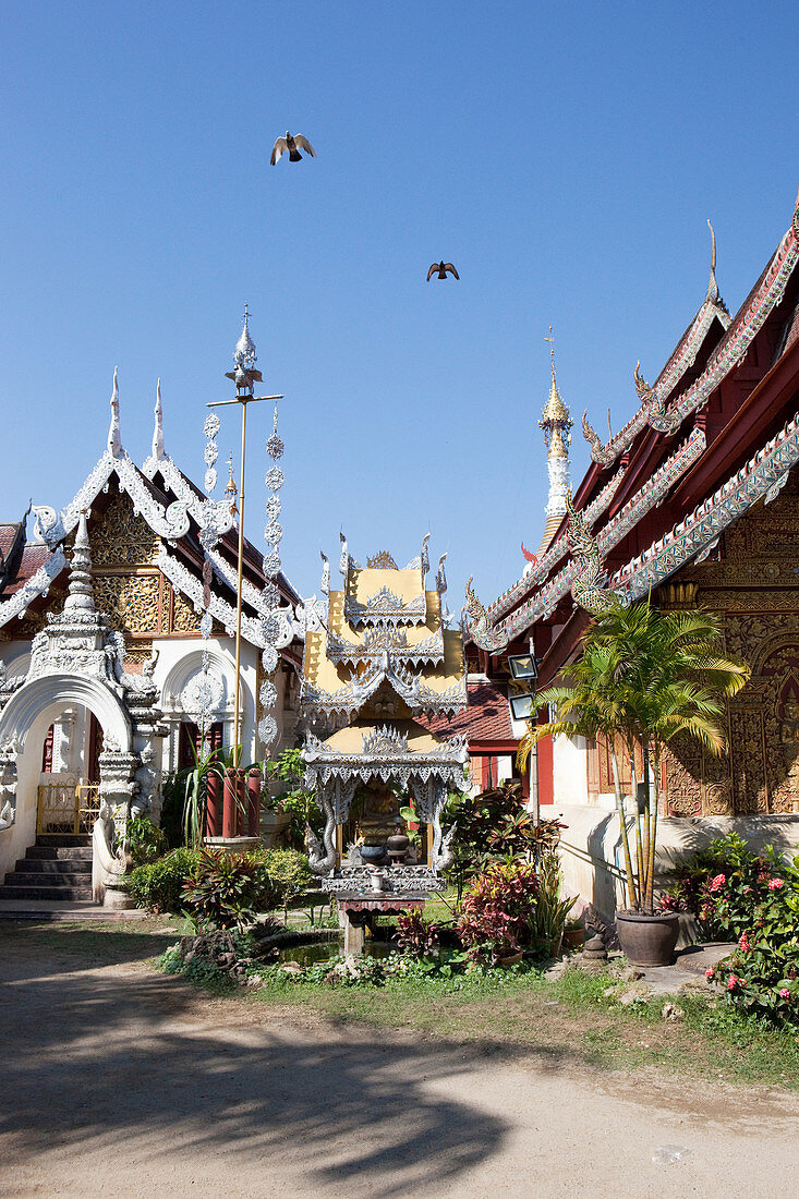Wat Bopparam Buddhist temple in Chiang Mai, Chiang Mai, Thailand