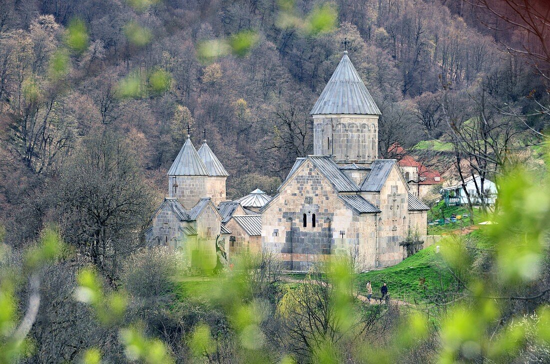 Early Christian monastery complex Harghazin near Dilijan, Caucasus, North Armenia, Asia