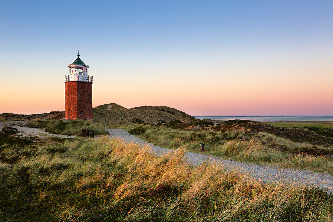 Alter Leuchtturm, bei Kampen, Sylt, Nordsee, Schleswig-Holstein, Deutschland