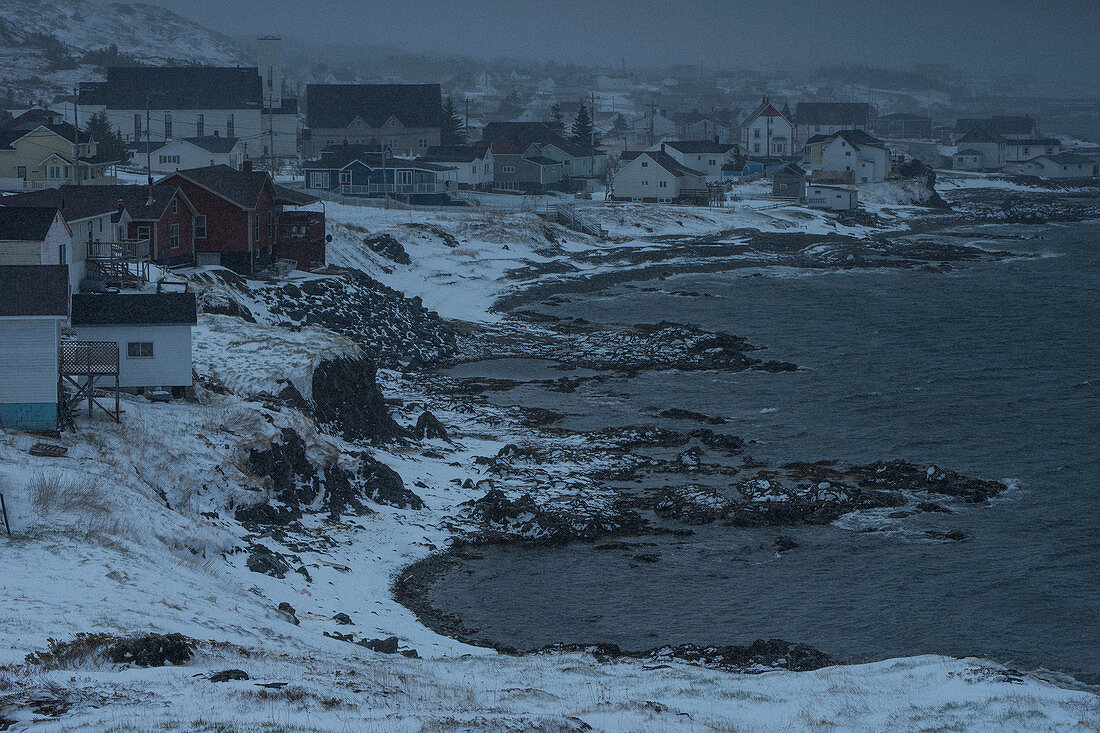 Küstenlinie, Twillingate, Neufundland, Kanada