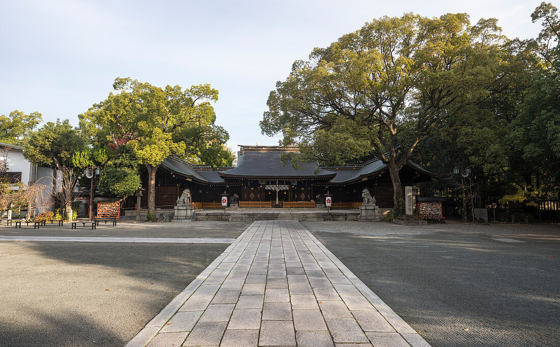 Hyogoken Himeji Gokoku Shrine in Himeji, Kansai, Japan, Asien