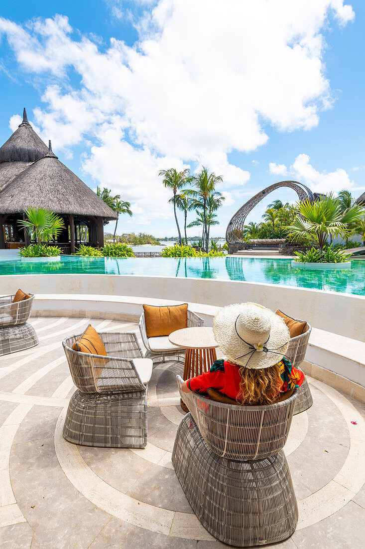 Das Shangri-La Le Toussrok Hotel, Trou d'Eau Douce, Distrikt Flacq, Mauritius, Afrika