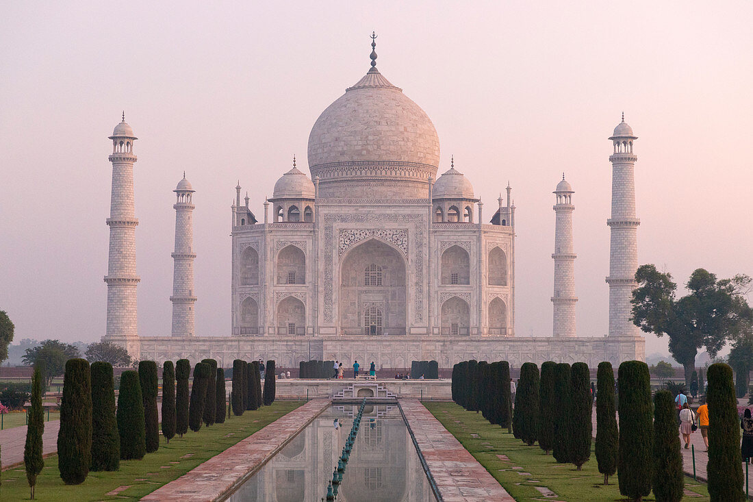 Asien, Indien, Agra Bezirk, Taj Mahal