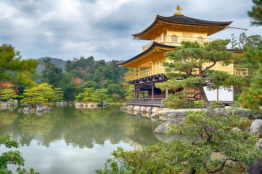 Japan, Kyoto, The Golden Pavillon