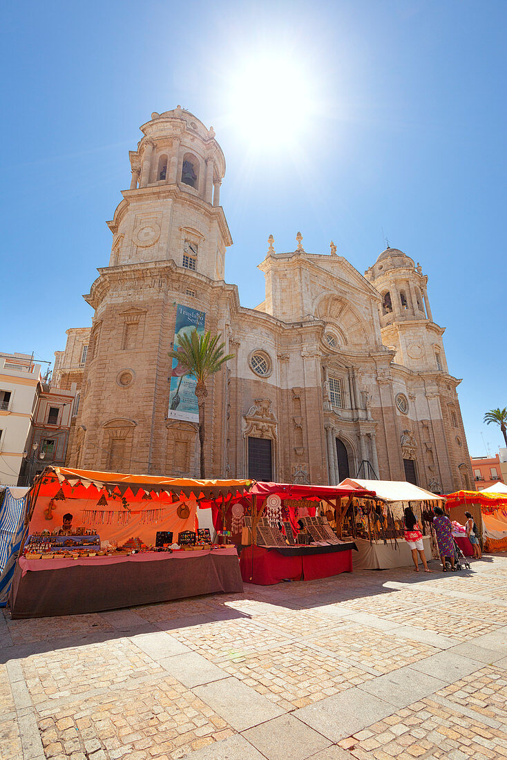 Kathedrale von Cadiz, Plaza de la Catedral, Cadiz, Andalusien, Spanien