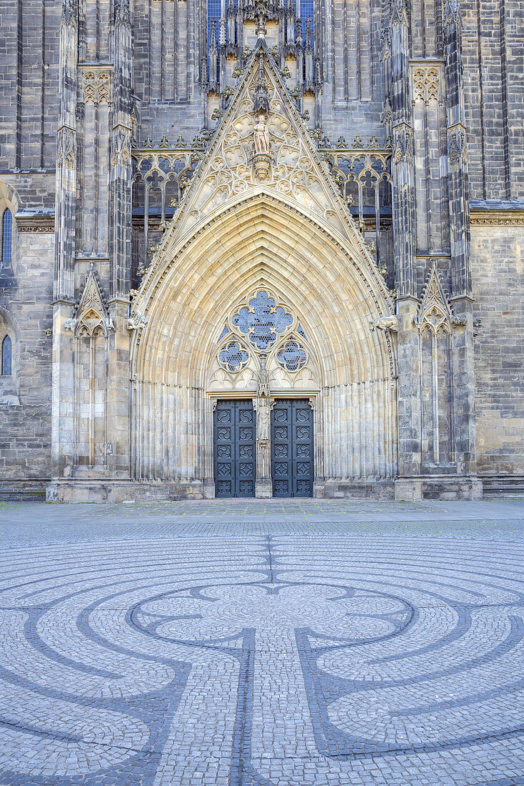 West portal of Magdeburg Cathedral, Magdeburg, Saxony-Anhalt