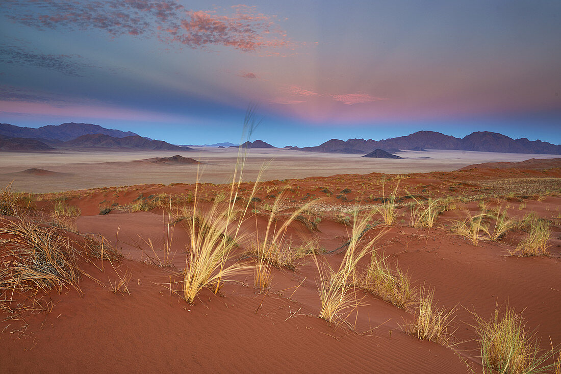 Sunrise in the Namib Rand Nature Reserve, Namib Naukluft Park, Namibia