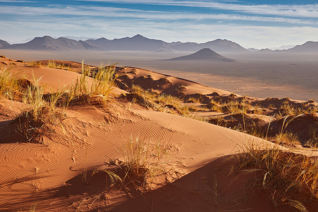 Red dunes in the Namib Rand Nature Reserve, Namib Naukluft Park, Namibia