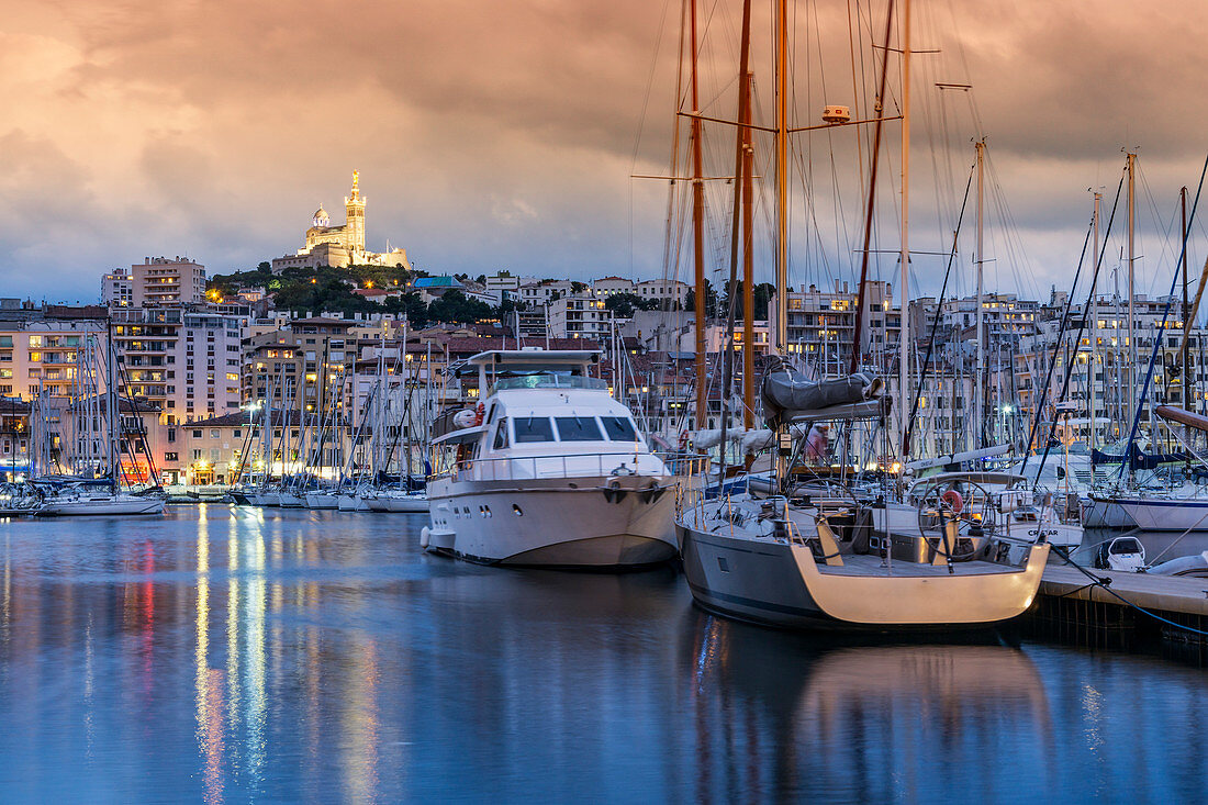 Marina of Marseille, Cote d Azur, France
