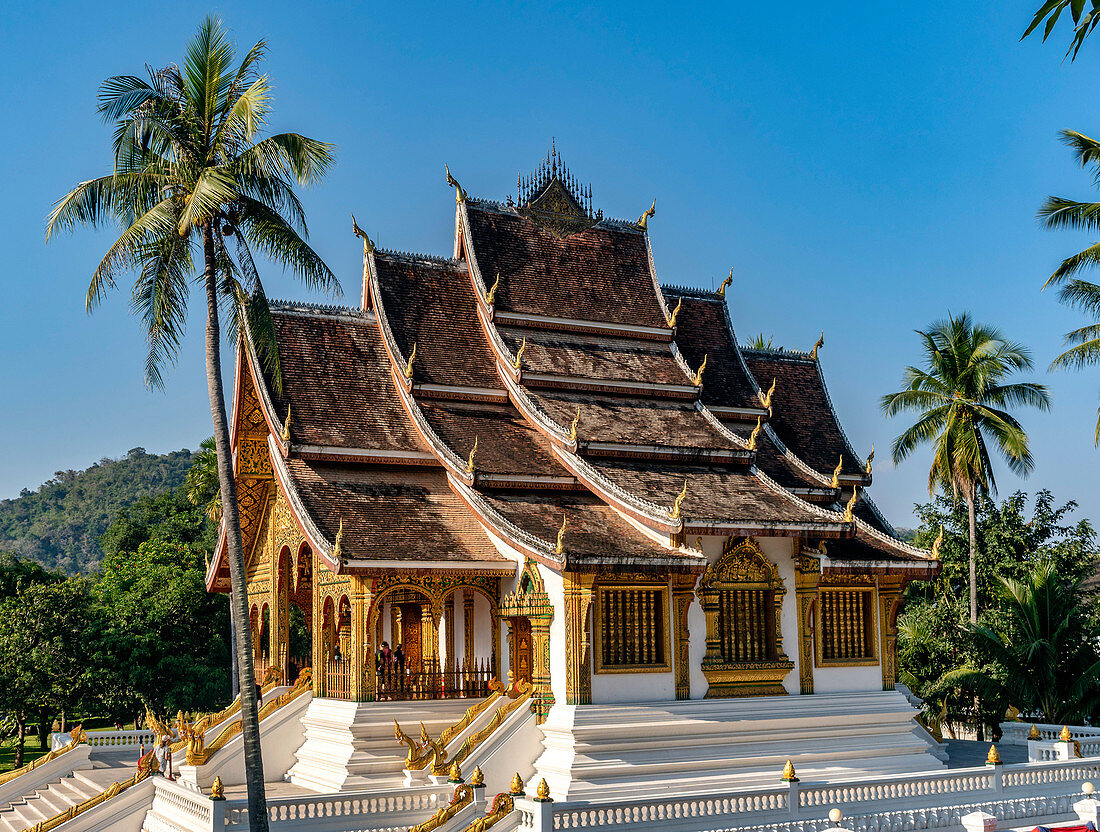 Haw Pha Bang temple in Luang Prabang, Laos