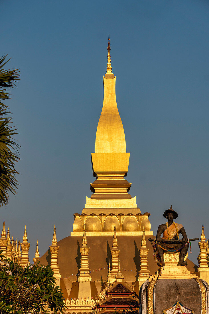 Pha That Luang Tempel in Vientiane, Laos