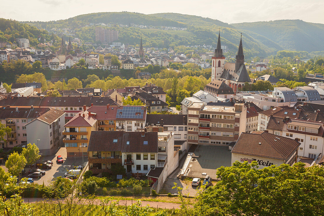 Townscape of Bingen, Germany