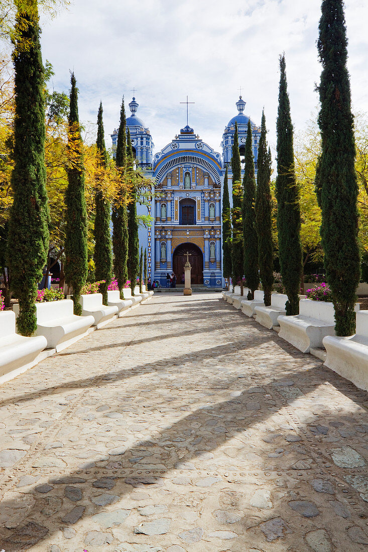 Kirche Santa Domingo de Guzman, Ocotln de Morelos, Oaxaca, Mexiko