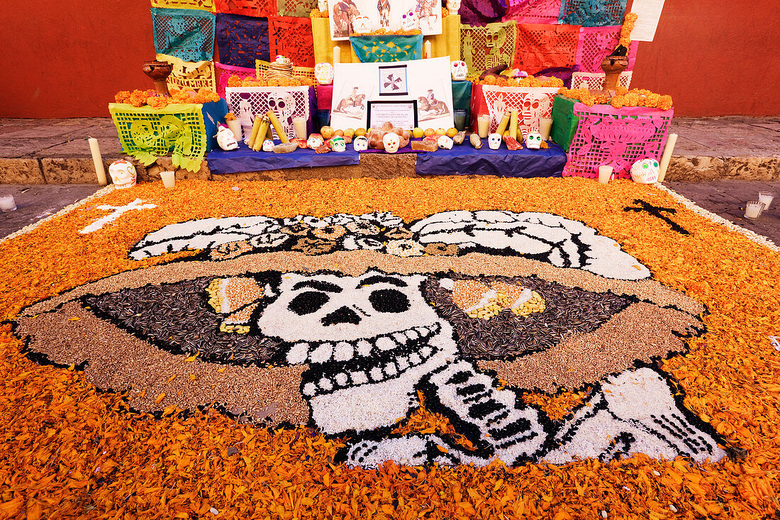 Tag der Toten Kunst, San Miguel de Allende, Guanajuato, Mexiko