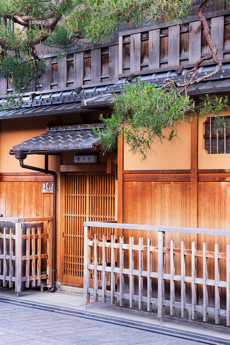 Traditionelles japanisches Haus, Kyoto, Japan