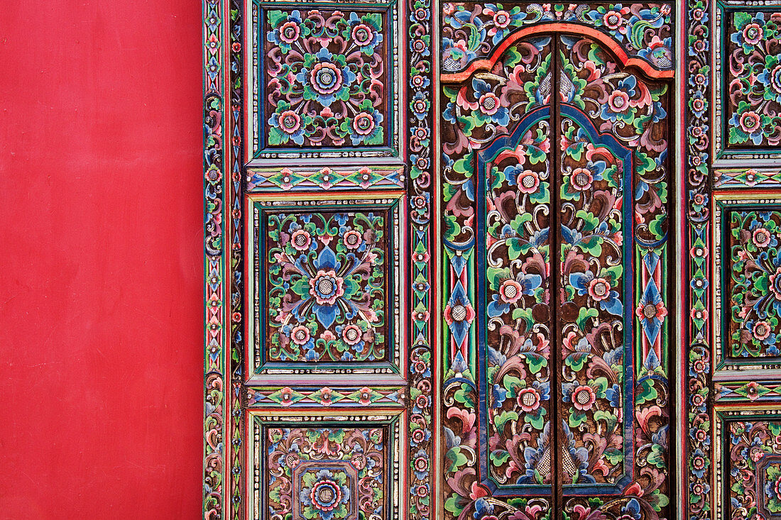 Ornate Door at the Hotel California, Todos Santos, Baja California, Mexico