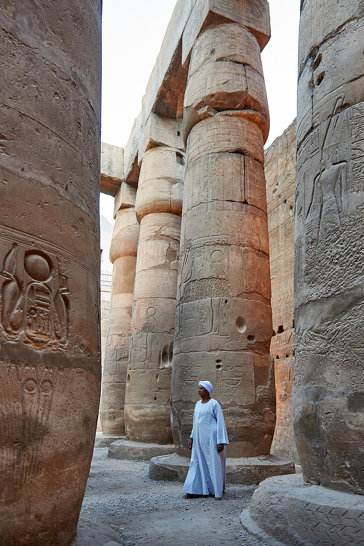 Tempelwache in Luxor, Ägypten