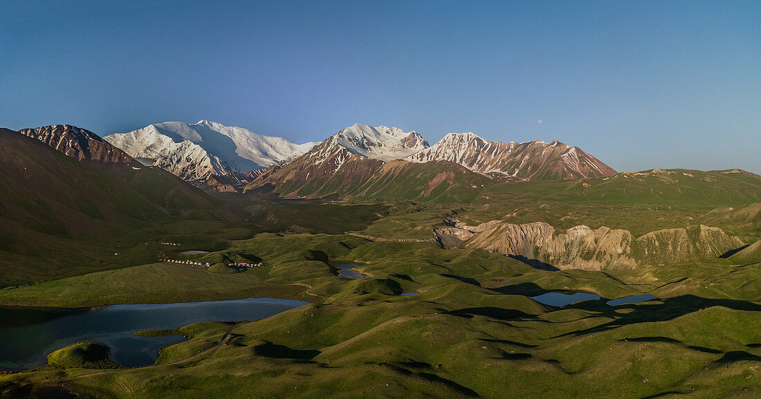 Pik Lenin in the Transala mountains, Kyrgyzstan, Asia